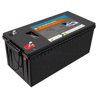 12.8V 24V 12V 180Ah 100Ah 200Ah 300Ah 500Ah Baterai Lithium Iron LifePo4 Siklus Dalam untuk Penyimpanan Energi Surya, Golf Cart, RV, dan Kapal Laut