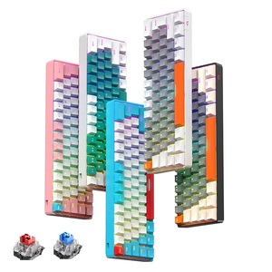 T60 Gaming Mechanical <b>Keyboard</b> 62 Keys RGB Backlit <b>USB</b> Wired ABS+PC Material Multimedia Ergonomic Design for PC Portable Gaming - Product Image 4