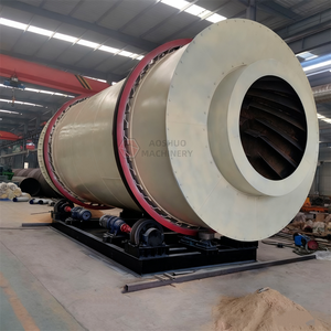 Secador de Arena de Sílice y Polvo de Carbón de Tres Cilindros, Máquina de Secado Rotatorio para Polvo de Carbón y Arena de Río, Secador Industrial de Arena - Product Image 2