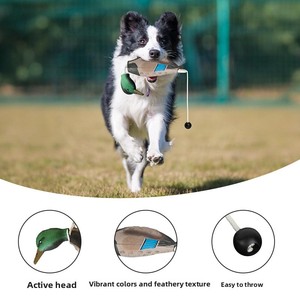 Nouveau canard en mousse EVA du fabricant, durable et résistant aux morsures, utilisé comme leurre pour chiens, jouet d'entraînement en forme de canard factice, disponible en plusieurs couleurs. - Product Image 3