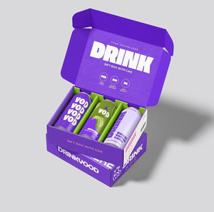 Barato logotipo personalizado corrugado camiseta de cartón calcetín hombres ropa interior envío cajas de embalaje - Product Image 6