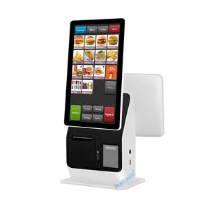 RunTouch RT15 Brand new quick payment solution POS Self service Kiosk with Receipt printer and 2D scanner