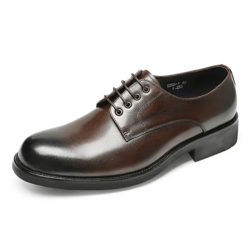 Vestido de negócios sapatos masculinos de couro respirável casamento casual terno sapatos masculinos