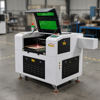 Machine de gravure laser CO2 6040 avec système de contrôle Ruida, puissance 50W, 60W, 80W, 100W en option, pour la fabrication de panneaux et la production artisanale