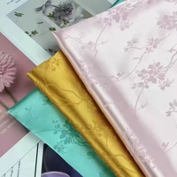Tissu de robe cheongsam en satin jacquard direct d'usine tissu de vêtements de style chinois
