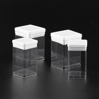 Tube circulaire transparent en PETG/PC vide, vente en gros d'usine, avec marquage à chaud pour l'emballage de jouets et de jeux