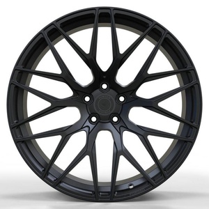 Jantes de voiture en alliage d'aluminium forgé personnalisées, jantes forgées roses pour voiture, production rapide d'échantillons - Product Image 4