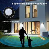 Lumière solaire encastrée de haute qualité à prix abordable avec logo personnalisé, 1200mAh, 108 LED, 100LM, extérieur, IP44, étanche, lumière solaire de jardin