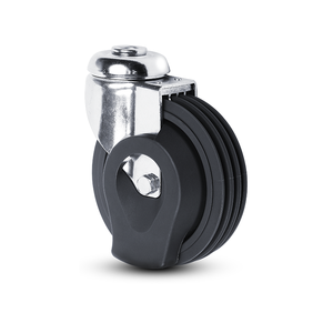 Shopping Cart Walkway <strong>Casters</strong> Single Ball Bearing With Thread Guards Polyurethane <strong>Caster</strong> Wheels Trolley <strong>Casters</strong> - Product Image 1