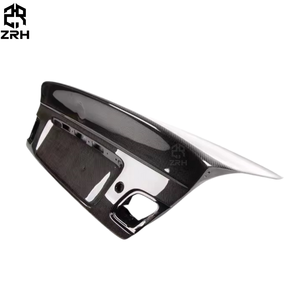 Coffre arrière en fibre de carbone style CSL pour <span class=keywords><strong>BMW</strong></span> E46 M3 Coupé Série 3 325i 330i Berline 1998-2004, ajustement parfait, couvercle de coffre arrière - Product Image 3
