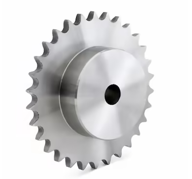 Хорошее качество OEM углеродистая сталь отверстие Keyway трансмиссионная роликовая цепная Звездочка с втулкой