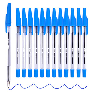 <span class=keywords><strong>Penna</strong></span> <span class=keywords><strong>a</strong></span> <span class=keywords><strong>Sfera</strong></span> FOSKA Blu per Affari, Personalizzabile, di Lusso, Alta Qualità, in Plastica, con <span class=keywords><strong>Punta</strong></span> <span class=keywords><strong>Fine</strong></span> da 1mm - Product Image 1