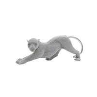 Nouveaux produits d'hiver statue de léopard en résine ornements sculpture de léopard grande sculpture extérieure animal