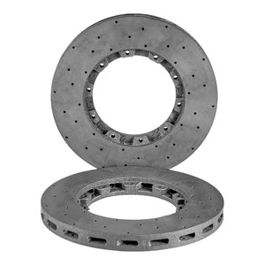 Disco Freno in Ceramica al Carbonio Forato Universale ad Alte Prestazioni 350-440mm per Toyota Honda Cadillac, Fornito da Kaliper Factory - Product Image 1