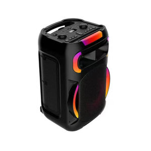 Sistema de Karaoke Inalámbrico con Micrófono de 12 Pulgadas, Luces LED RGB, Batería de 20W y 3600mAh, Altavoces Portátiles para Exteriores con 2 Micrófonos - Product Image 5