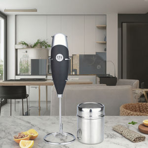 हैंडहेल्ड पर्यावरण के अनुकूल कॉफी ब्लेंडर और कैप्पुकिनो मिक्सर प्लास्टिक एब्स दूध मेंढक - Product Image 5