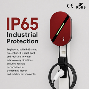Cargador <span class=keywords><strong>de</strong></span> Vehículos Eléctricos Ultra Rápido <span class=keywords><strong>de</strong></span> 22kW 32A Trifásico GB/T, Estándar Chino, con Control Inteligente por Aplicación, WiFi y Bluetooth, para Montaje en Pared, Compatible con BYD, Zeekr y NIO - Product Image 4