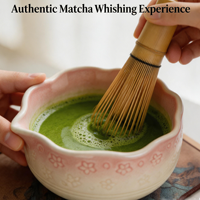 Fouet à Matcha Traditionnel Personnalisé 100% Bambou, 80/100/120 Dents, Chasen Japonais pour Thé Vert Matcha, Cadeau Idéal pour les Amateurs de Poudre de Thé Vert