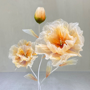 Artificial Standing Giant <strong>Flower</strong> Silk Peony <strong>Big</strong> <strong>Flower</strong> for Wedding Stage Decoration - Product Image 4