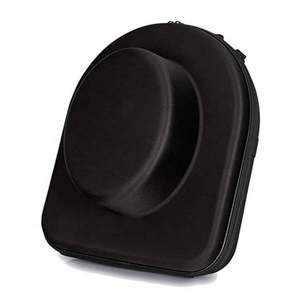 Portable Eco-Friendly Zipper Closure EVA Hat Storage Box Luxury Casual Waterproof <b>Hard</b> <b>Shell</b> Baseball Hat <b>Case</b> for Travel - Product Image 2