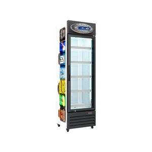 Refroidissement par compresseur Refroidissement dynamique par air Affichage vertical refroidisseur réfrigérateur <span class=keywords><strong>400</strong></span> <span class=keywords><strong>litres</strong></span> réfrigérateur pour boisson énergisante - Product Image 4
