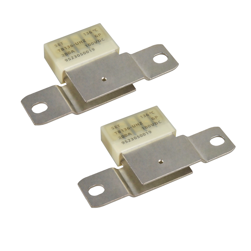 102 degrees to 136 degrees Thermal Fuse 200A 100VDC DC alloy ...