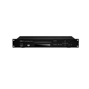 Penyetel Radio Digital CD/DVD Kualitas Tinggi 1,5u, Pemutar Audio dengan Konektivitas USB untuk Sistem Audio Komersial Pa