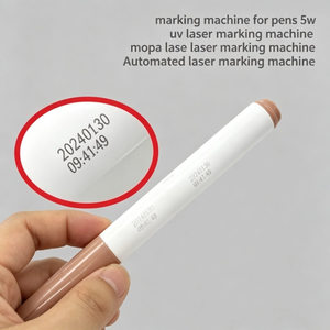 Máquina de Marcado Láser UV Mopa de Alta Velocidad con Función de Clasificación Automática para Codificación Permanente en Lápices de Cejas Cosméticos - Product Image 3