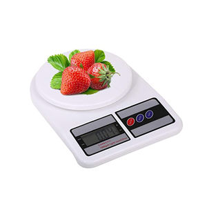 <span class=keywords><strong>Balance</strong></span> numérique de cuisine à domicile SF-400 10kg/1g capacité écran LCD matière plastique alimenté par batterie fonction de mesure du poids - Product Image 3