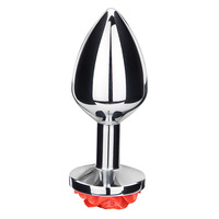 Vibrateur anal en acier inoxydable à queue de renard, jouet sexuel en silicone imperméable pour adultes, plug anal, jeux sexuels