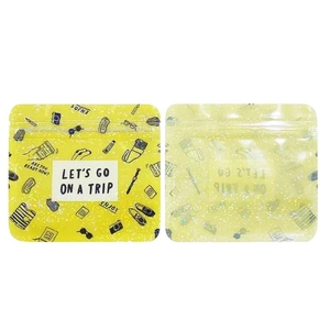 Túi Laser Mỹ Phẩm Mini Khóa Kéo Đóng Gói Bao Bì Túi Khóa Zip Nhựa Tùy Chỉnh Có Thể Tái Sử Dụng In Hình Ba Chiều Nhỏ Trong Suốt - Product Image 6