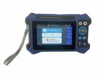 OTDR 1310/1550/1625nm Outil de test de fibre optique OT340 VFL OPM RJ45 10G Réflectomètre temporel à écran tactile TFT 16 fonctions