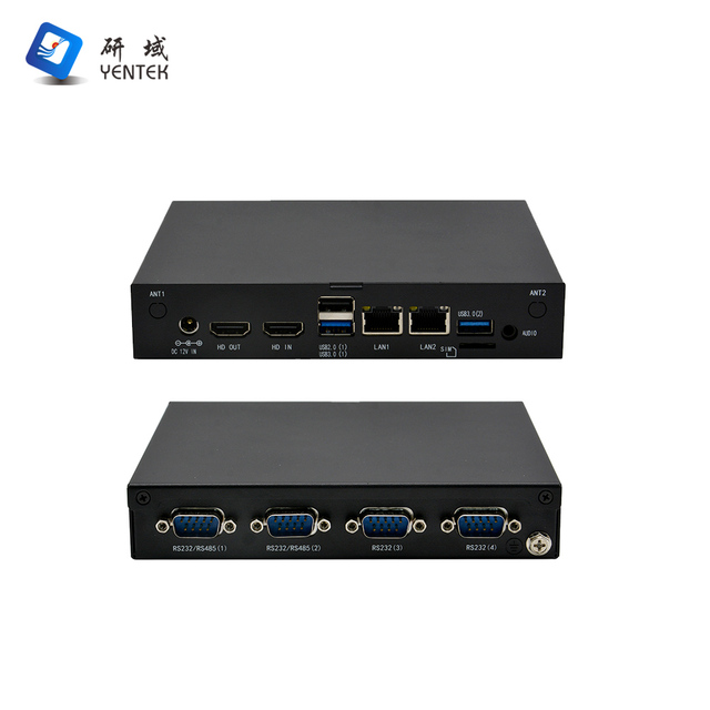 4 RS232 COM 2 LAN RK3588 -A76 NPU 6 TOPS LPDDR5 16G EMMC 5.1 128G Wi-Fi 6 Android 13 AI Edge Computing Embedded Stock