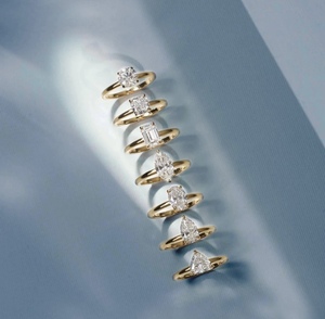 Обручальные кольца из чистого желтого золота 14 карат 18 карат для женщин и мужчин - Product Image 3