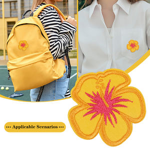 OEM-Anbieter Großhändler Stickerei-Blumen-Patches zum Aufbügeln Große Personalisierte Kappa für Kleidung Abzeichen Gewebt Gestrickt - Product Image 6