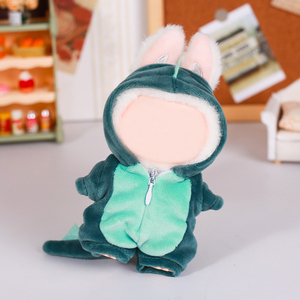La BU BU 13cm búp bê Phụ Kiện Bộ 6-mảnh trang phục của khủng long và mũ Vetements de poupee En peluche ensemble - Product Image 3