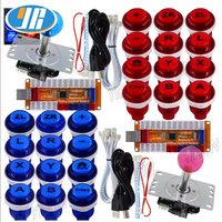 Manette de jeu d'arcade LED avec encodeur USB, bouton micro-interrupteur Cherry MX, joystick LED pour Switch 2219C