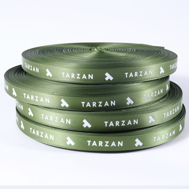Lovecolour Custom Dark Green Creative Gift Satin Ribbon Tape Single Sided Cut Length 6mm10mm 20mm 25mm 38mm for Decor DYI Craft Image 2