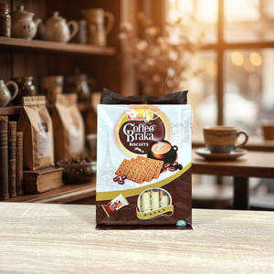 Énergisez-vous toute la journée avec les craquelins au café Braka – fins, croustillants et au goût intense de café, origine Vietnam, 210g. Prêts à offrir en échantillon. - Product Image 1