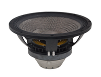 Haut-parleurs de sonorisation basse professionnels de 15 pouces 15100-046Woofer avec haut-parleurs à cône en carbone