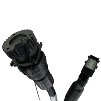 Kabel Konektor Elektronik ISOBUS Tembaga Murni PVC untuk Mesin, Perakitan Kabel Harness Otomotif, Berperingkat IP67, 110-240V