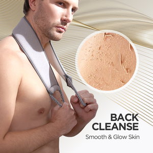 Bon pour enlever la saleté hors fibre de viscose naturelle corps exfoliant dos épurateur brosse épurateur exfoliant éponge tampon - Product Image 2