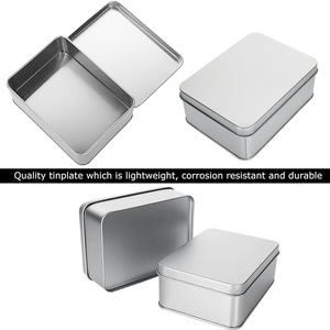 Custom Printed Rectangle Candy <strong>Tin</strong> Food Grade Tinplate Packaging Box Cookie Biscuit <strong>Chocolate</strong> Container Reusable Metal Gift <strong>Tin</strong> - Product Image 6