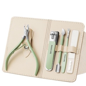 Ensemble de coupe-ongles en acier inoxydable, 5 pièces, outils professionnels de manucure pour l'entretien des ongles - Product Image 1