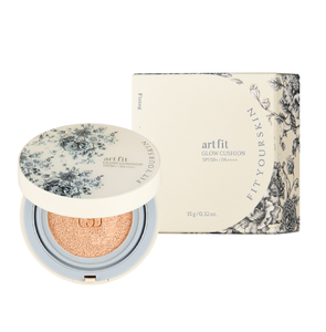 ARTFIT Glow Cushion 21 Pale Rose Korean Dewy <b>Base</b> <b>Makeup</b> Long Lasting Brightening Coverage Foundation SPF Cushion - Product Image 1