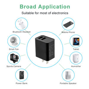 الولايات المتحدة كانادا المكسيك المكونات 5 فولت 2 أمبير شاحن واط 5 فولت 1a محول الطاقة Usb 5 فولت 1000 أمبير محول الطاقة مع 2 منافذ - Product Image 5
