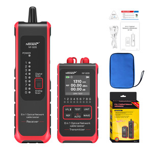 NOYAFA NF-926 เครื่องทดสอบไฟเบอร์ออปติก 4-in-1 พร้อมพอร์ต SC 10 ความยาวคลื่น ใช้สำหรับสาย LAN ตรวจสอบความต่อเนื่องของสายเคเบิล - Product Image 5