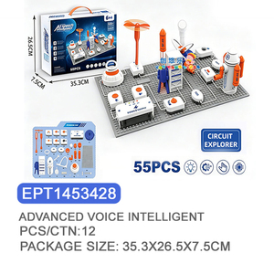 Kit d'exploration des circuits électroniques STEM EPT AI Speech Build : plus de 300 expériences, démonstration de l'énergie éolienne électrique, jouet scientifique - Product Image 4