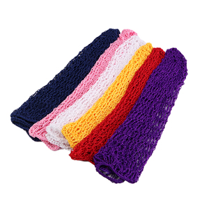 Summer New Style Long Hair <span class=keywords><strong>Snood</strong></span> Hat Colorful Leisure Cap Crochet Nets Hat for Women - Product Image 5