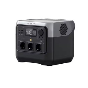 Para <span class=keywords><strong>ECOFLOW</strong></span> RIVER2 <span class=keywords><strong>Pro</strong></span>, estación de energía portátil de carga rápida, generador Solar, Panel Solar opcional, MPPT, respaldo para el hogar para acampar - Product Image 1